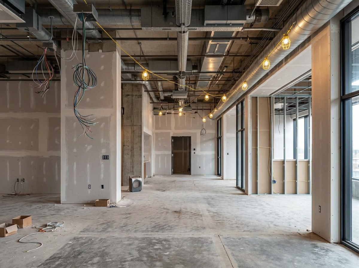 Creative Office Tenant Improvement — before