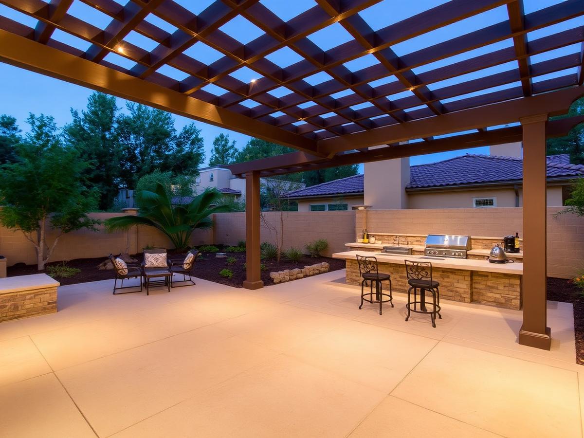 Courtyard Outdoor Living